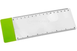 Magnifying Glass Sheet Full Page Magnifying Glass Book Magnifying Lens 3 Times 15.5 X 5.7 cm Bookmark Color Random Creative A