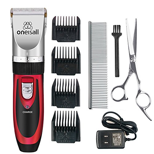 Pet grooming clipper kits low noise oneisall dog and ca…