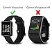 for Garmin Vivoactive Bands/Garmin Approach S2 S4 Bands Silicone Replacement Smart Wrist Watch Accessory Band Strap for Garmin Vivoactive, One Size