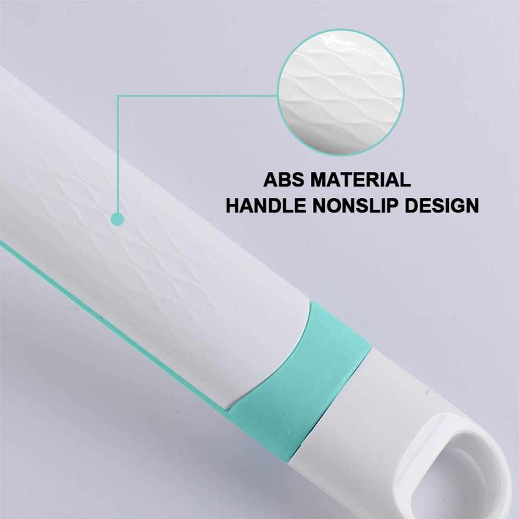 BEWEBEME Electric Shower Body Brush - Waterproof 2 in 1 Long Handle Bath Brush for Body Cleaning Exfoliating SPA Massage with 2 Replacement Brush Heads (Battery Excluded) : Beauty
