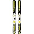 5th Element Ascension Ski Blades, Ski Boards, Snow Blades for Men and Adult with Adjustable bindings -Twin Tip Freestyle Mini Skis Short Skis -for Tricks, All Mountain Snow Skiing