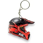 IZI POD Custom Motocross Keychain, Personalized Motocross Gift, Racing Bike Keychain