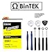BinTEK Brand Motorola Droid 4 Battery Replacement / Photon Q Battery 1750mAh Li-Ion Premium EB41 Battery with Phone Repair Tools / Compatible with XT894, XT897 Verizon