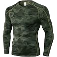 Men's Compression Shirts Long Sleeve Sport Workout TShirt