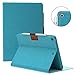 Supveco Case Compatible for iPad Air 3 2019/iPad Pro 10.5 2017 with Pencil Holder, Premium Folio Stand Case, Soft TPU Back Smart Cover with Auto Sleep/Wake for Apple iPad Air 3rd Generation (Blue)
