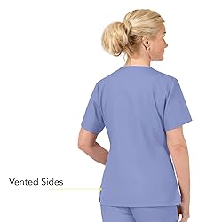 WonderWink Womens Origins Bravo V-Neck Top Medical