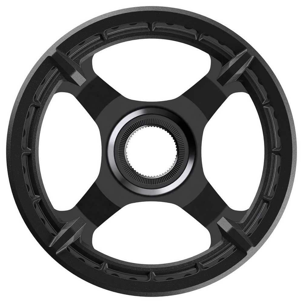 Chainring, CR-ET600, 38T W/O CG, for Chain Line 50 mm, Silver, IND.Pack