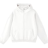 FAIABLE Mens Zip Up Hoodies with Pockets Oversized Sweatshirt Winter Long Sleeve Jackets Fleece Fall Outfits 2025