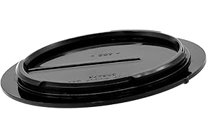 For Hasselblad X1D X2D XCD X Mount System Plastic Black Lens Cap Replacement(Camera Body Cap)