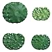 HO2NLE Artificial Lilies Pad Realistic Non-Toxic Floating Water Mat for Home Garden Patio Koi Pond Aquarium Swimming Pool Bird Baths Wedding Party Decor Pack of 8 (15cm+18cm+22cm+30cm)