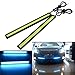 Vipe Waterproof 17cm COB 4 Colors Car LED Lights 12V for DRL Fog Light Driving lamp (Yellow)
