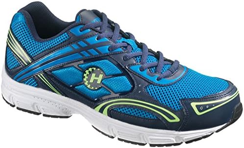 Hytest Men's Blue Athletic Oxford Steel Toe (10.0 W)