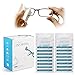 Lens Cleaning Wipes, Pre-moistened Glass Cleaners Disposable Screen Wipes for Glasses, Cameras, Smartphones, Tablets - 100 Individually Wrapped Wipes