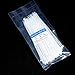 DXG Petrel S39 Self Locking Nylon Cable Zip Ties, 2.5150mm, 6'' L, White, Pack of 100
