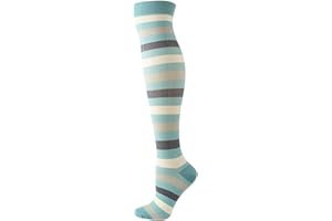 Men's And Women's Striped Fashion Casual Nylon Wicking Pressure Socks Compression Socks Mischief Managed Purse