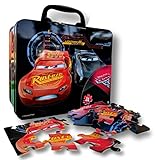 Disney Cars 3 Puzzle in Tin Box with Handle