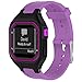 RuenTech for Forerunner 25 Bands Small Replacement Silicone Strap Wrist Band for Garmin Forerunner 25 Smartwatch (Purple)