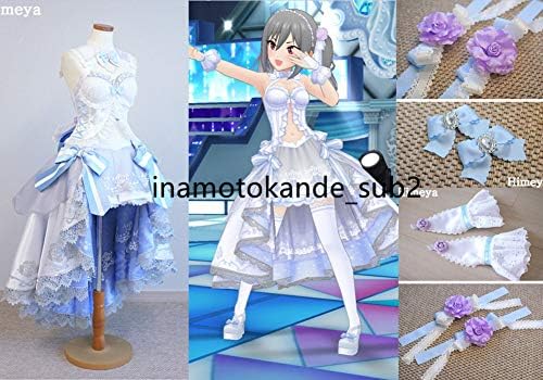 Amazon シンデレラガールズスターライトステージ Ssr 神崎蘭子 祝宴の白姫 コスプレ衣装 コスプレ 仮装 通販