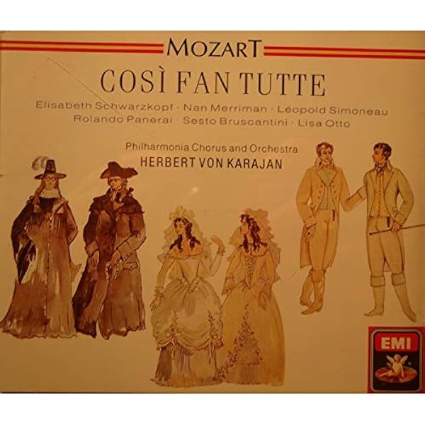 Amazon.com: Cosi Fan Tutte : Juan Francisco Gatell, Andreas Wolf