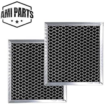 AMI PARTS 8206230A Charcoal Filter Replacement Part Carbon Filters Compatible with Whirlpool Maytag Microwave(2pcs)