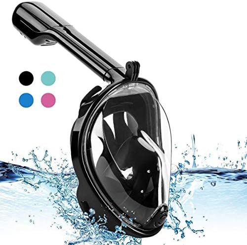 Happy2Buy Revolutionary Full Dry, Anti Fog, 180 Degree Vision Snorkeling Mask