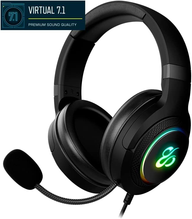 Casques avec Microphone Newskill Sobek 7.1 Noir
