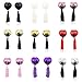 Conversancy 7 Pairs Women Sequin Breathable Undercover Nipple Covers/Breast Pads, Sequin Round Shaped Tassels Nipple Covers Pasties,Random Seven