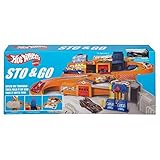 Hot Wheels Sto and Go Playset by Mattel
