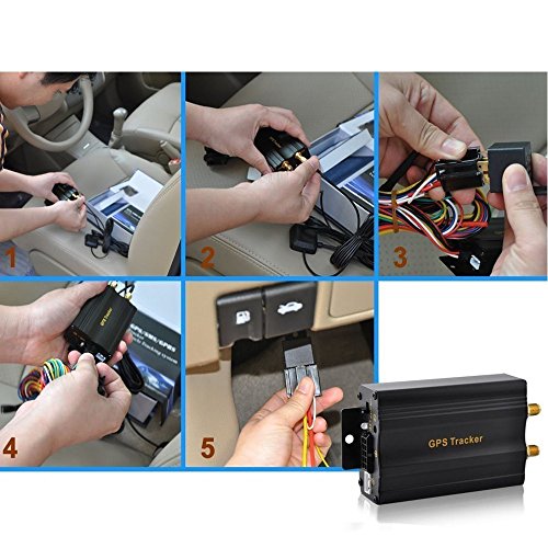 Sourcingbay Gps Tracker for Vehicles Tk103a Gps Gsm/GPRS Car Alarm Anti-Theft Realtime Google Map Tracking Device - Thumbnail 3