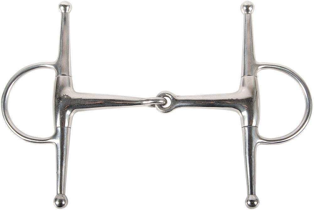 Harry's Horse 41201015 11.5 Lozenge equestrian horse mouth cheek loose ring snaffle bit Bar Design, 11.5 M