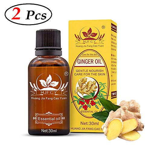 ESSENTIALS 2018 New Lymphatic Drainage Ginger Oil [ 100% Pure Natural ] (2 Bottle) - Thumbnail 7