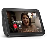 Echo Show 8 (1st Gen, 2019 release) -- HD smart display with Alexa – stay connected with video calling - Charcoal