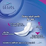 Lil-Lets Super Soft Night Pads 320mm Ultra Thin with Wings Unscented 80 Count view 4