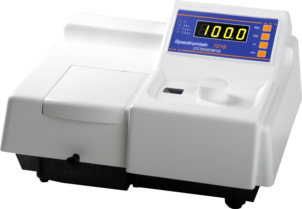 721S Visible Spectrophotometer Lab Equipment 360nm1000nm Wavelength