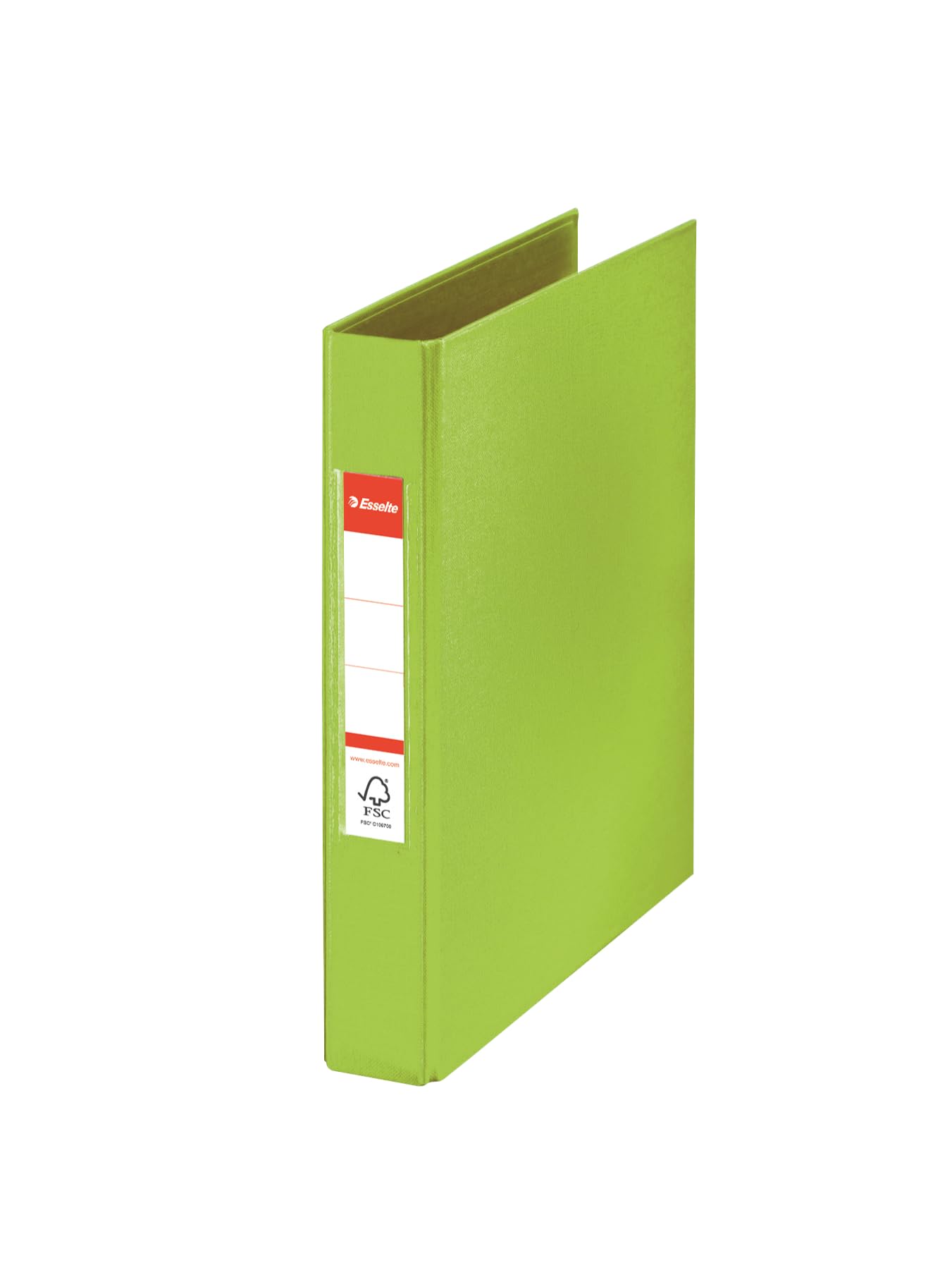 Esselte 2 Round Ring Binder, 25 mm, 47686 - A5, Green , Pack of 1