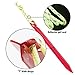 Tent Stakes Kit with 5 Aluminum Tent Pegs, Plastic Mallet, Reflective Nylon Paracord, Nesting Hand Broom & Dustpan and A Carrying Mesh Bag