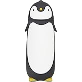 Penguin Insulated Water Bottle - Stainless Steel Vacuum Double Walled Bottle Flask Travel Mug for Kids, Students, 9.6oz, Black
