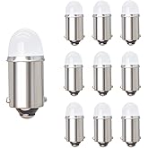 Yoper BA9S 53 57 1895 64111 LED Light Bulb for Car 12V White