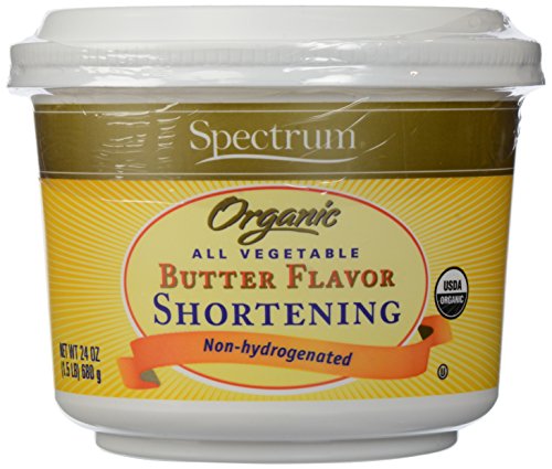 UPC 022506033252, Spectrum Organic All Vegetable Butter Flavor Shortening -- 24 oz