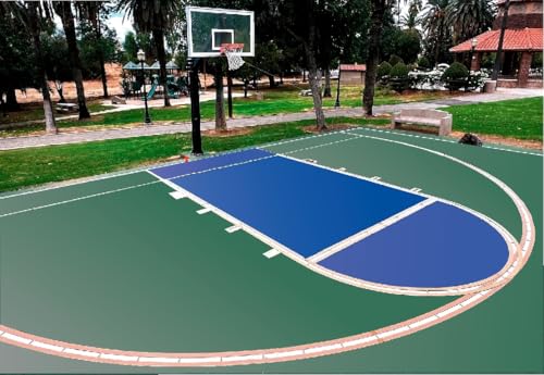 Mua Ronan Sports Complete Easy Basketball Court Stencil | The Original ...