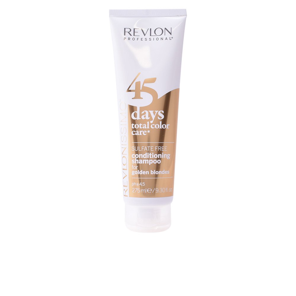 Revlon Revlonissimo 45 Days Conditioning Shampoo for Golden Blondes, 275 ml