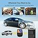 soyond Car OBD2 WiFi Scanner, OBD OBD2 CAN Code Reader Adapter Car Wireless OBDII Diagnostic Scan Tool with Check Engine Light for Android&iOS