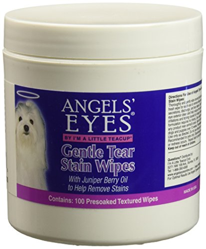 ANGELS’ EYES GENTLE TEAR 100 CT PRESOAKED TEXTURED STAIN WIPES
