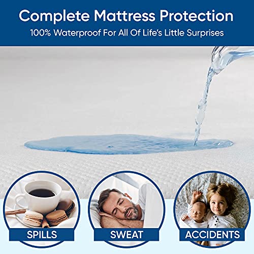 Sleepsteady 100 Waterproof Mattress Protector Luxury Tencel Top