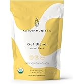 Digestive Tea – Leaky Gut Blend by AutoimmuniTea – Overall Digestive Support, and Stomach Sooth, Made of Organic Marshmallow root and Licorice Root, Cinnamon and Chamomile, IBS AIP Diet – 15 Tea Bags
