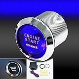 Bleiou 12V Car Engine Start Push Button Switch