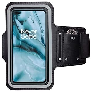 CoverKingz sportarmband voor OnePlus Nord – Hardloopband met sleutelvak OnePlus Nord – Sport hardlooparmband voor…