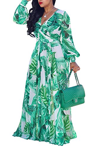 floral long summer dresses