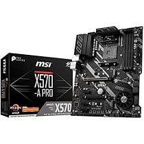 Amazon.com: MSI X570-A PRO Motherboard ATX - Supports AMD Ryzen 