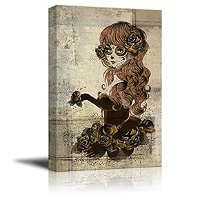 Dia De Los Muertos (Day Of The Dead) - Canvas Print